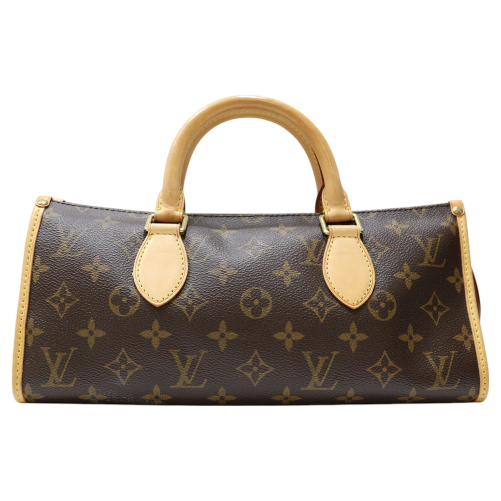 LOUIS VUITTON Popincourt Monogram Brown Handbag Horizontal